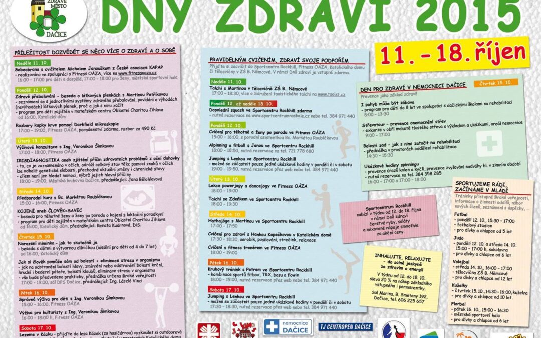 Dny zdraví 2015 v nemocnici