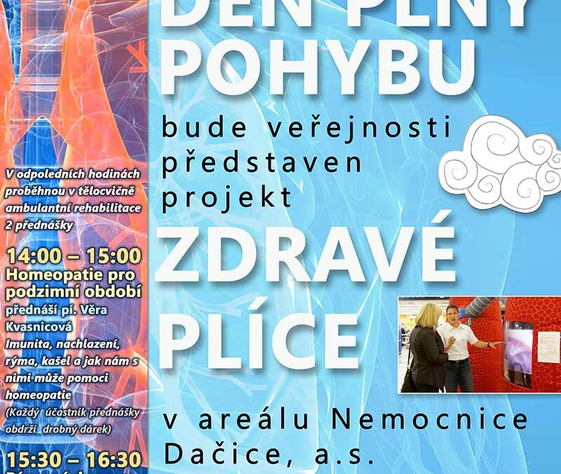 Den plný pohybu – zdravé plíce